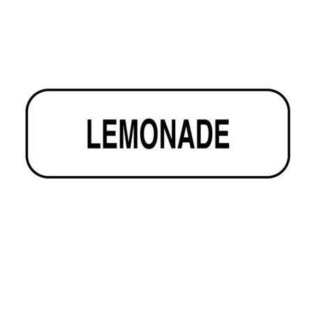 Nevs Lemonade Label 1/2" x 1-1/2" DIET-108